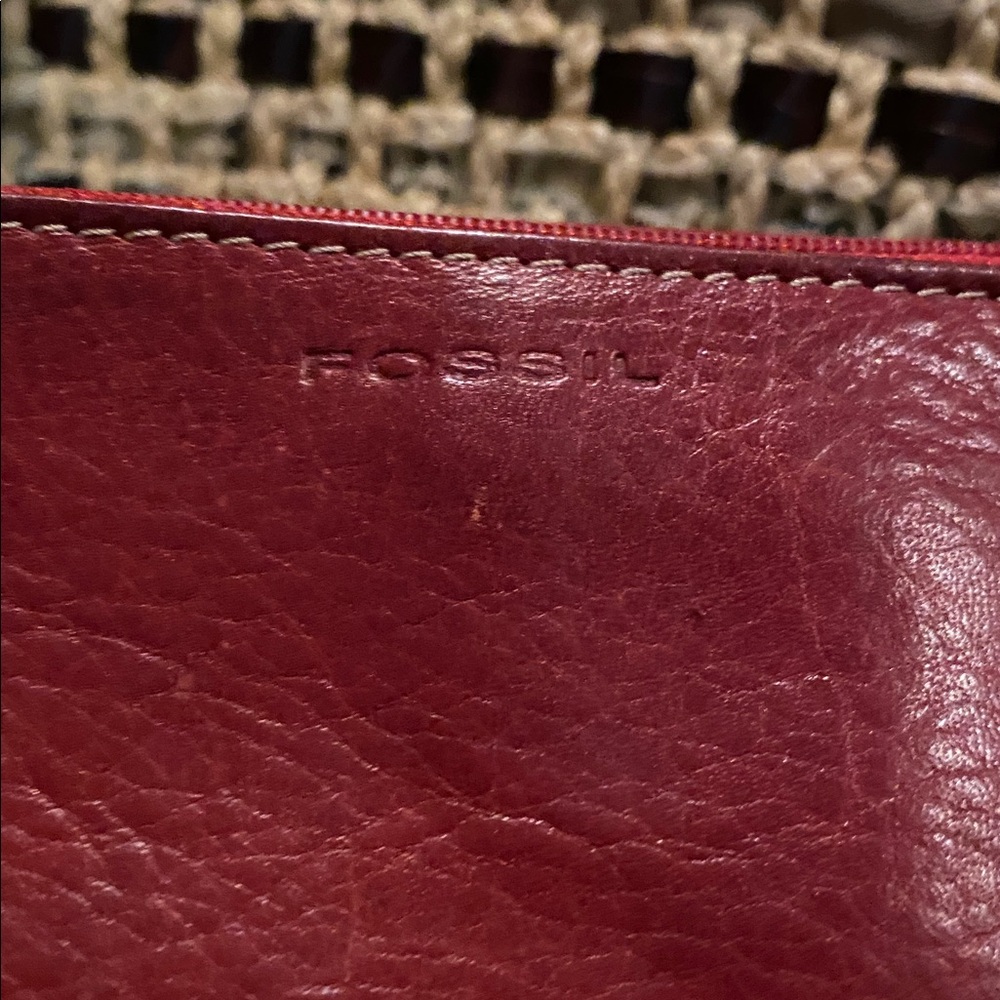vintage fossil leather wallet - Picture 9 of 16